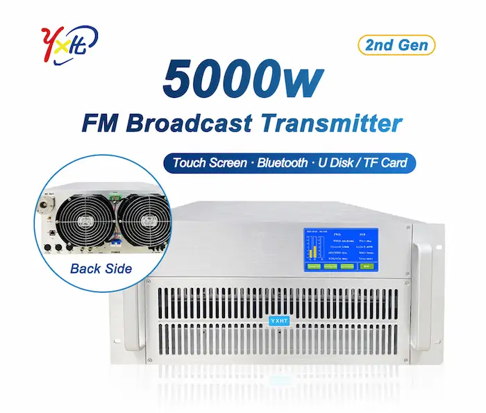 5000w FM transmitter-gen2