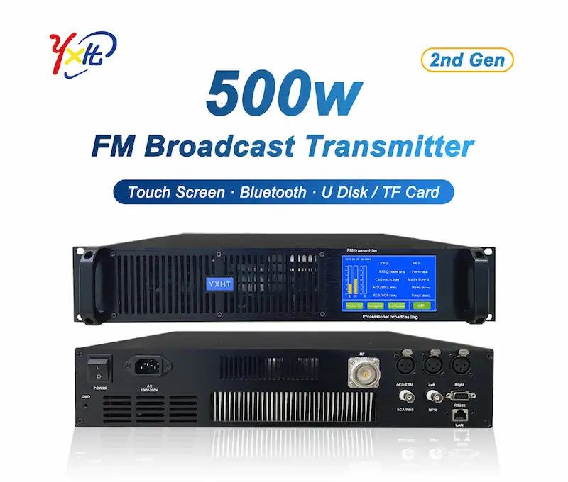 500w FM transmitter-gen2