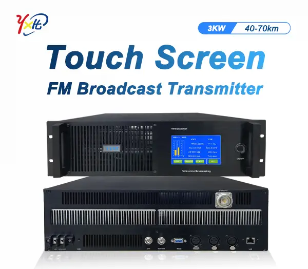 touch screen FM transmitter 3000w