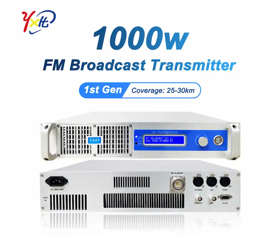 yxht-1000w FM transmitter