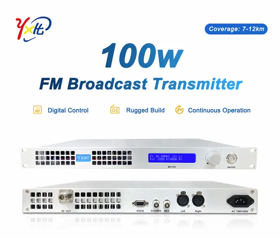yxht-100w FM transmitters