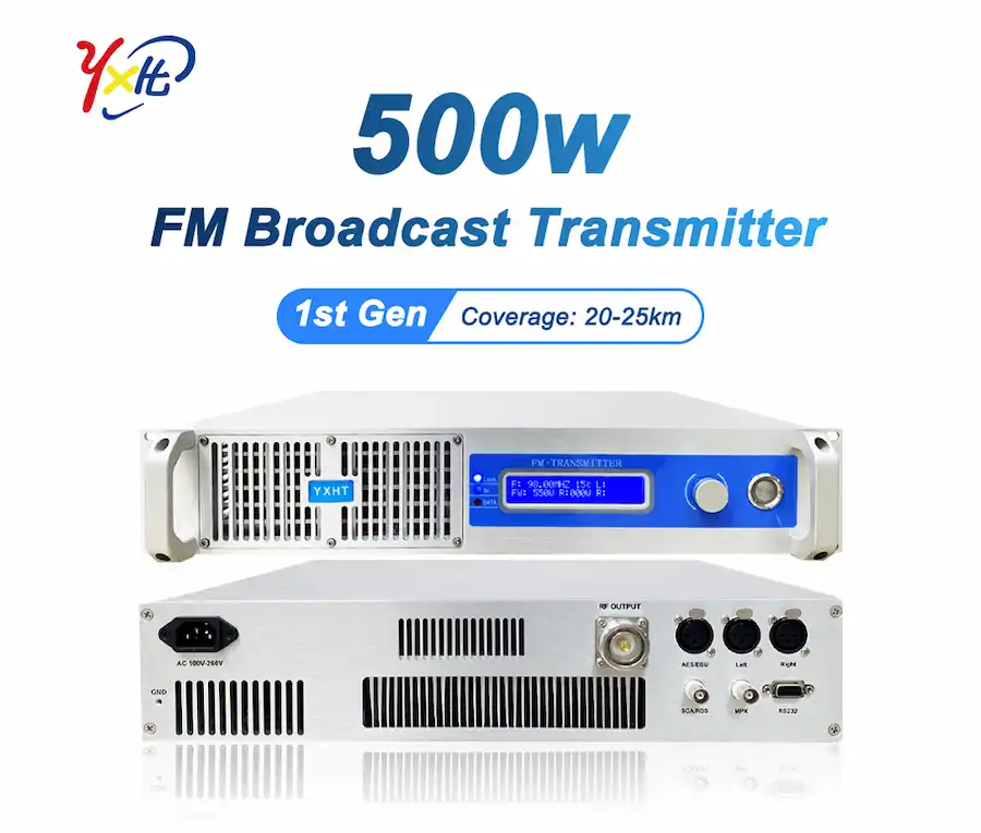 yxht-500w FM transmitter